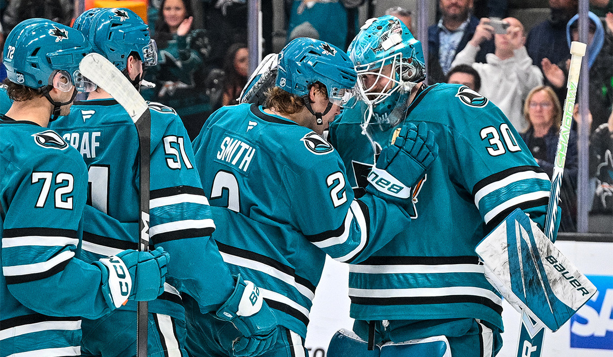 Askarov is clutch in Sharks 3-2 win