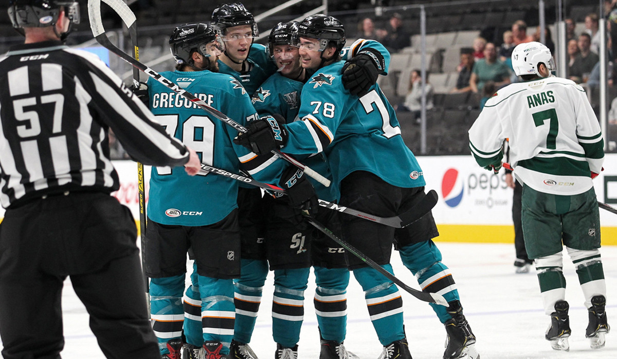Brodzinski’s two goals power Barracuda past Wild 5-1